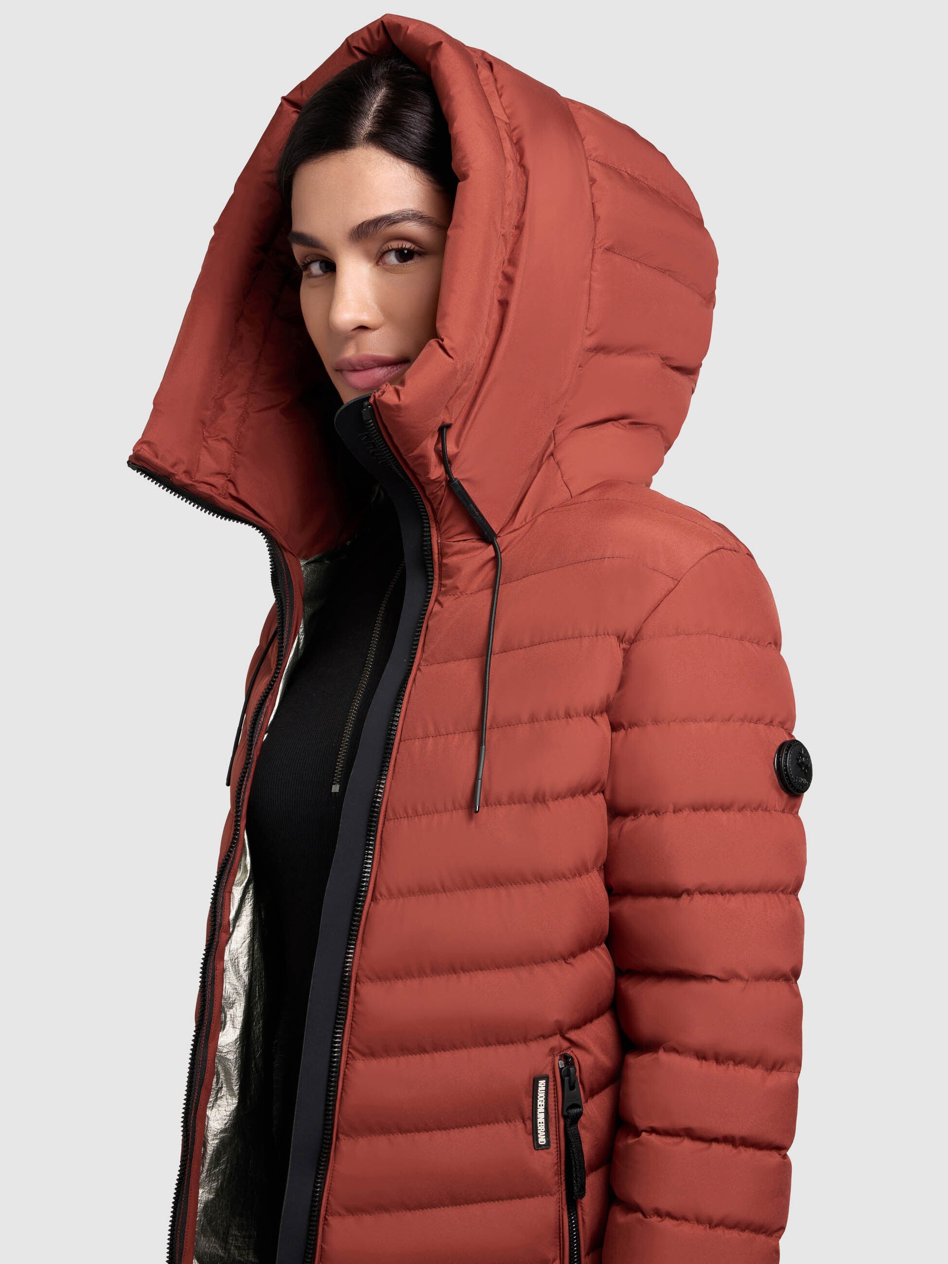 khujo-jacke-pace-dark-red-h-ftlange-damen-steppjacke-mit-kapuze image 7