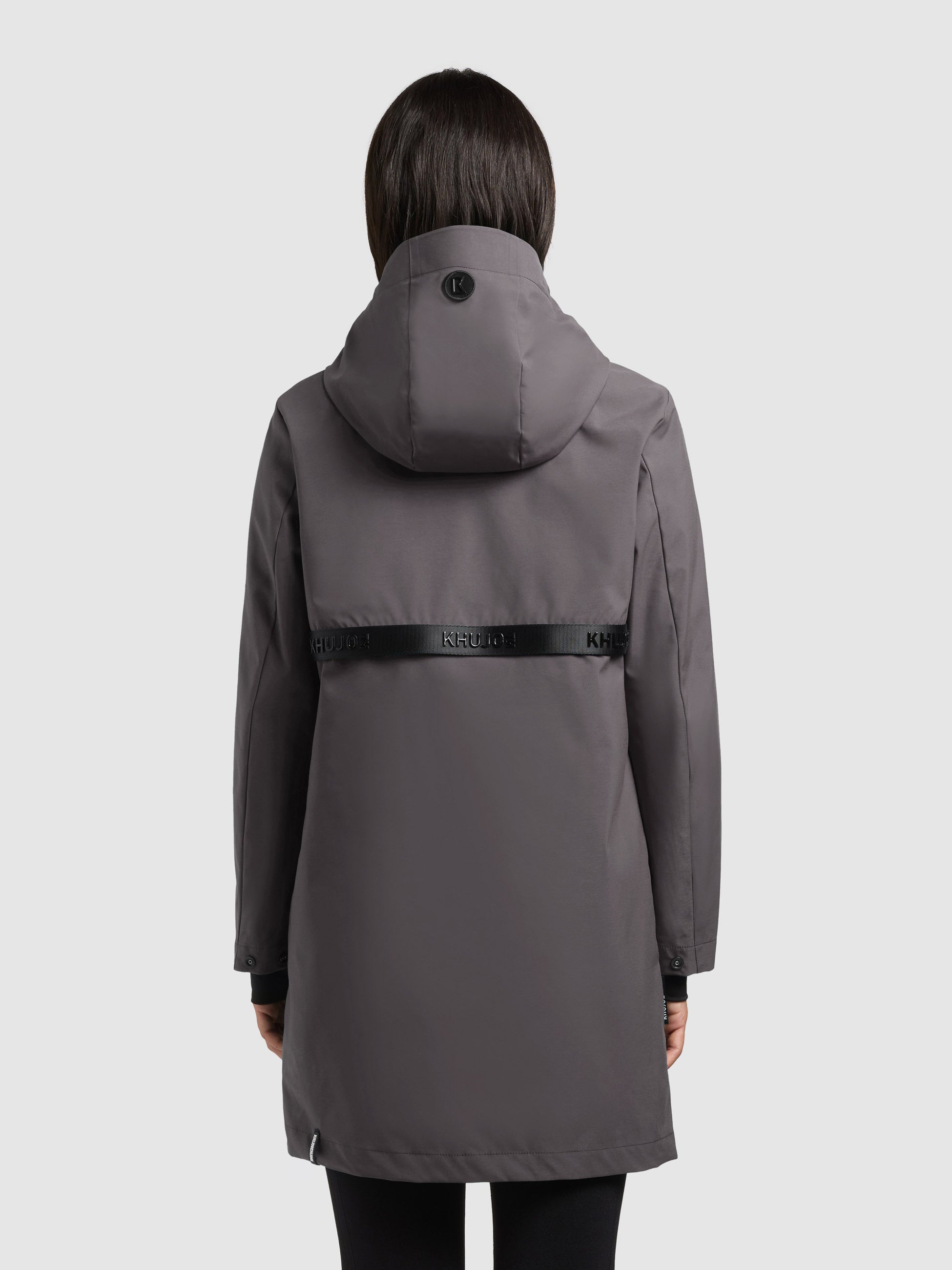 khujo-mantel-june-slate-grey-leichter-wasserabweisender-kurzmantel-mit-kapuze-f- image 3