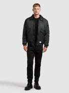 khujo-jacke-ground-obrage-grey-h-ftlange-bomberjacke-mit-kunstfellkragen image 6