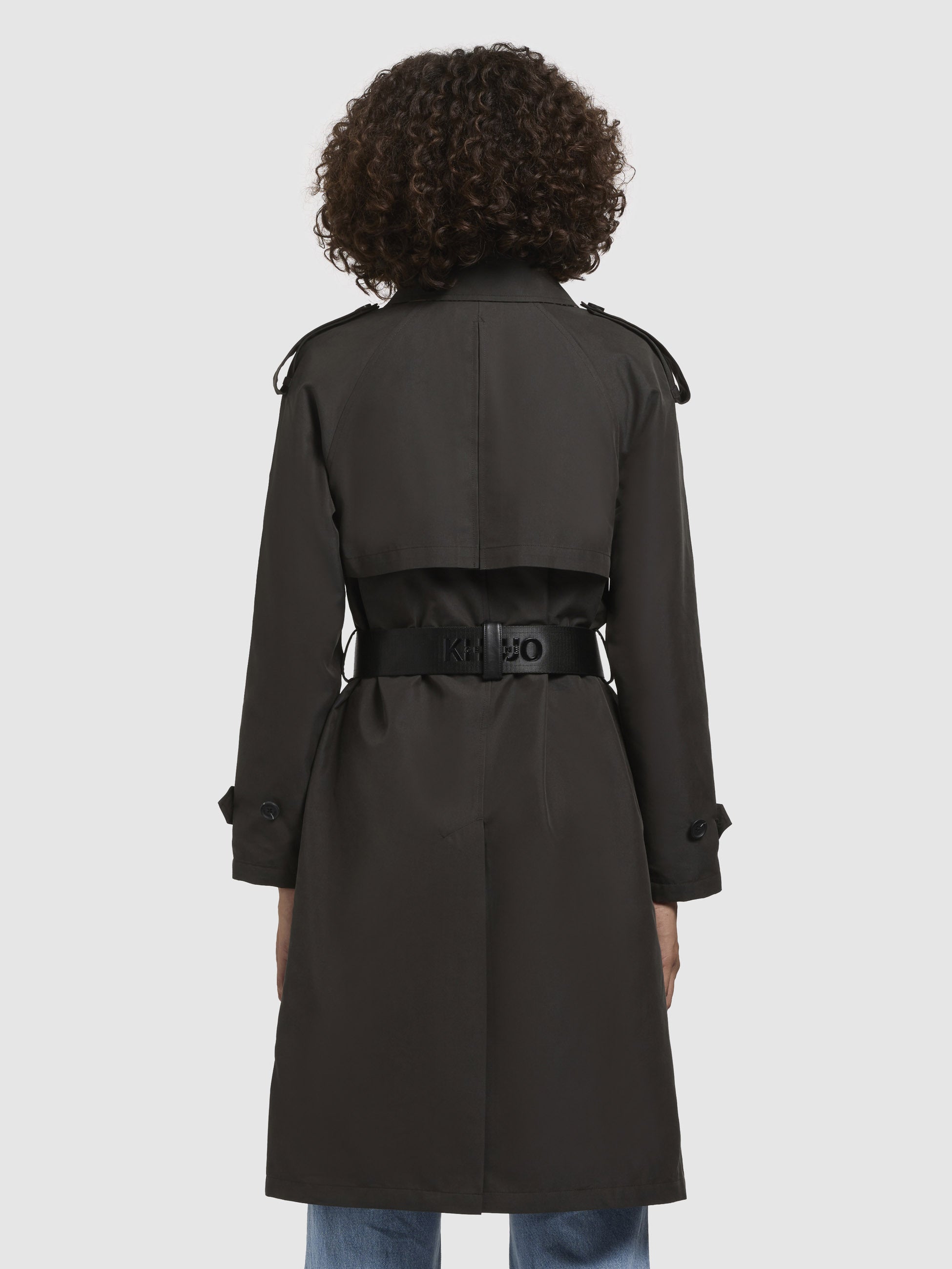 khujo-mantel-rula-dunkelgrau-trenchcoat-kurzmantel-damen-mit-g-rtel image 3
