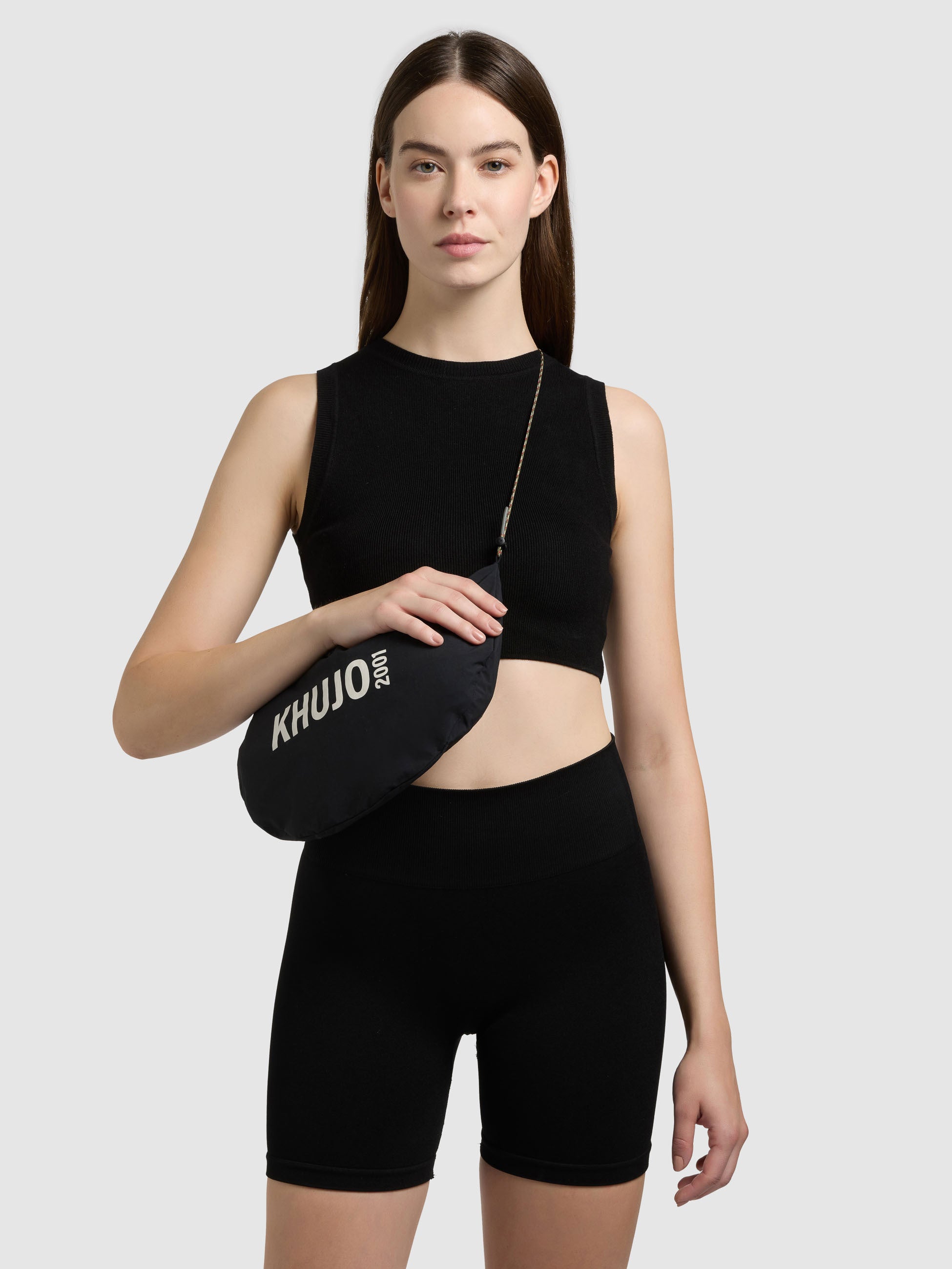 khujo-blouson-rylee-with-bag-damen-sommerjacke-black-leichte-bomberjacke image 8
