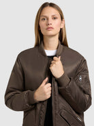 khujo-mantel-lulu-potter-brown-oversize-bomber-wintermantel image 7