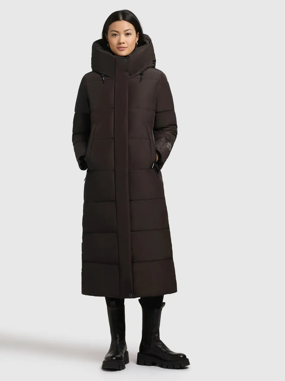 khujo-coat-soulani5-matt-moody-plum-steppmantel-wadenlang image 1