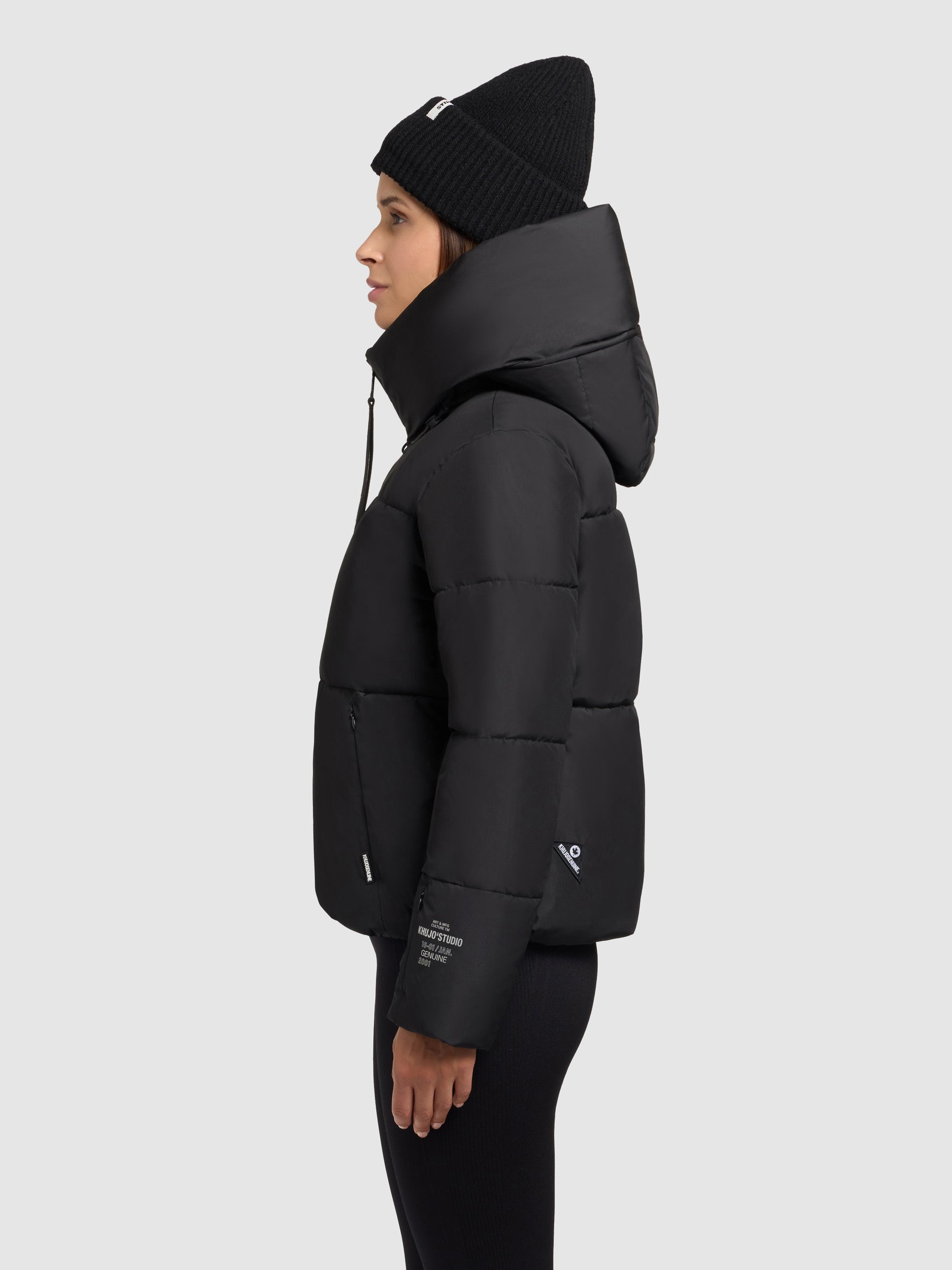 khujo-audrey-matt-damen-steppjacke-matt-black image 5
