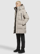 khujo-coat-morse2-light-gray-warm-wattierter-steppmantel image 2