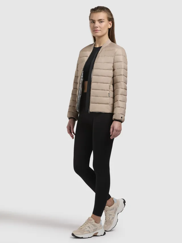 khujo-aude-damen-steppjacke-beige image 1