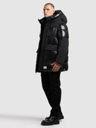 khujo-tone-damen-steppjacke-black image 2