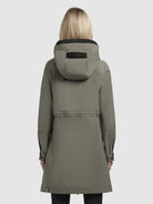 khujo-coat-sanni-grey-green-leichte-regenjacke-damen-slim-fit image 3