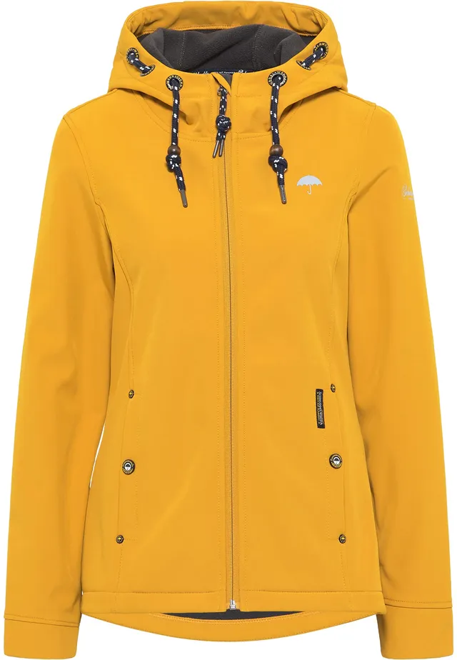 schmuddelwedda-damen-softshelljacke-wasserdicht-mit-fleece-und-kapuze image 1