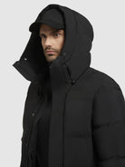 khujo-coat-winer2-damen-steppmantel-mit-kapuze-black image 7