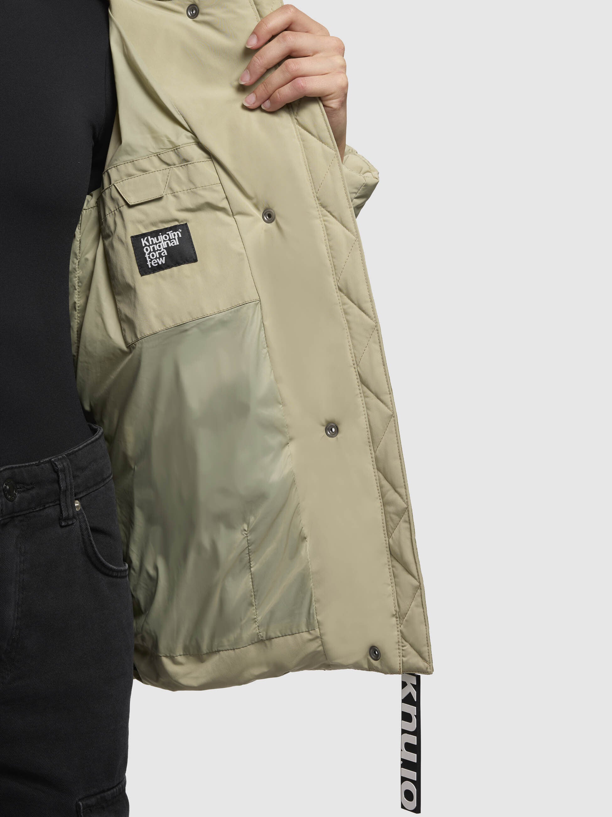 khujo-jacke-camea-oliv-steppjacke-damen-h-ftlang-mit-kapuze image 8