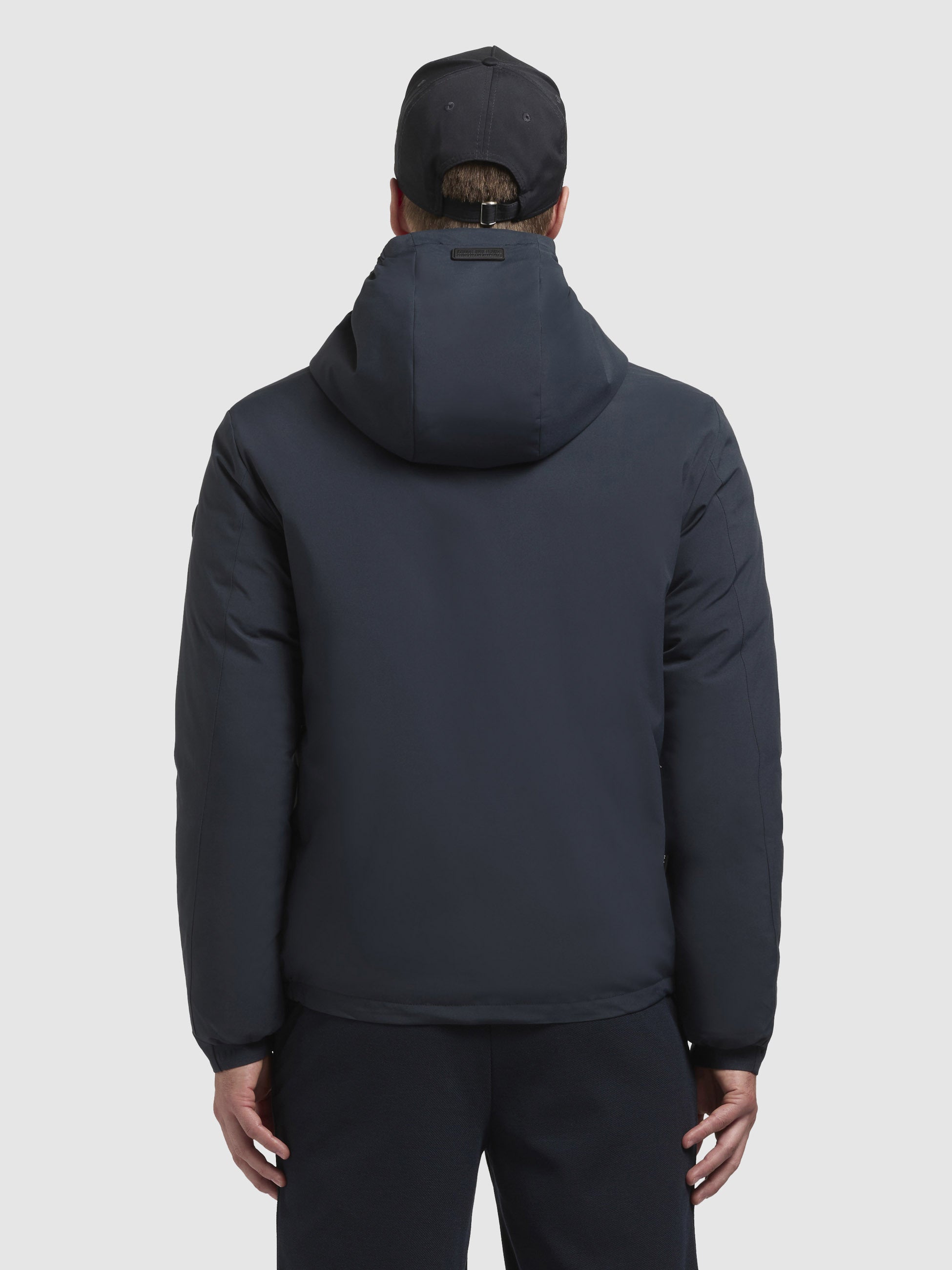 khujo-jacke-thido-dunkelblau-damen-wattierte-kapuzenjacke-basic image 3