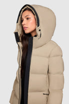 khujo-jacke-tanare3-beige-steppjacke-regular-fit-damen image 7