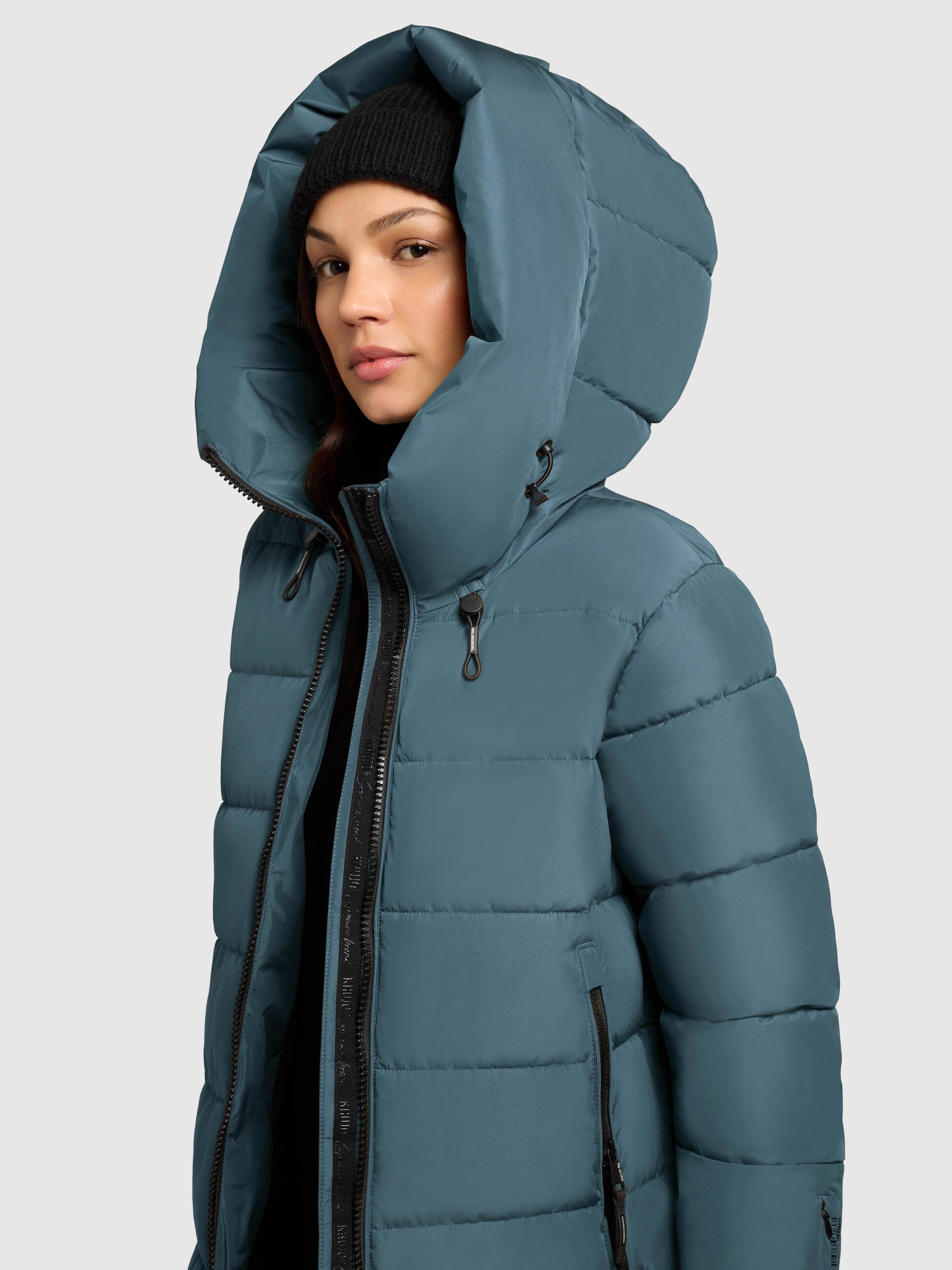 khujo-jilias5-mantel-dim-blue-langer-steppmantel-damen-winterjacke image 7