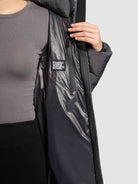 khujo-coat-nalu-steel-grey-knielanger-damen-steppmantel image 8