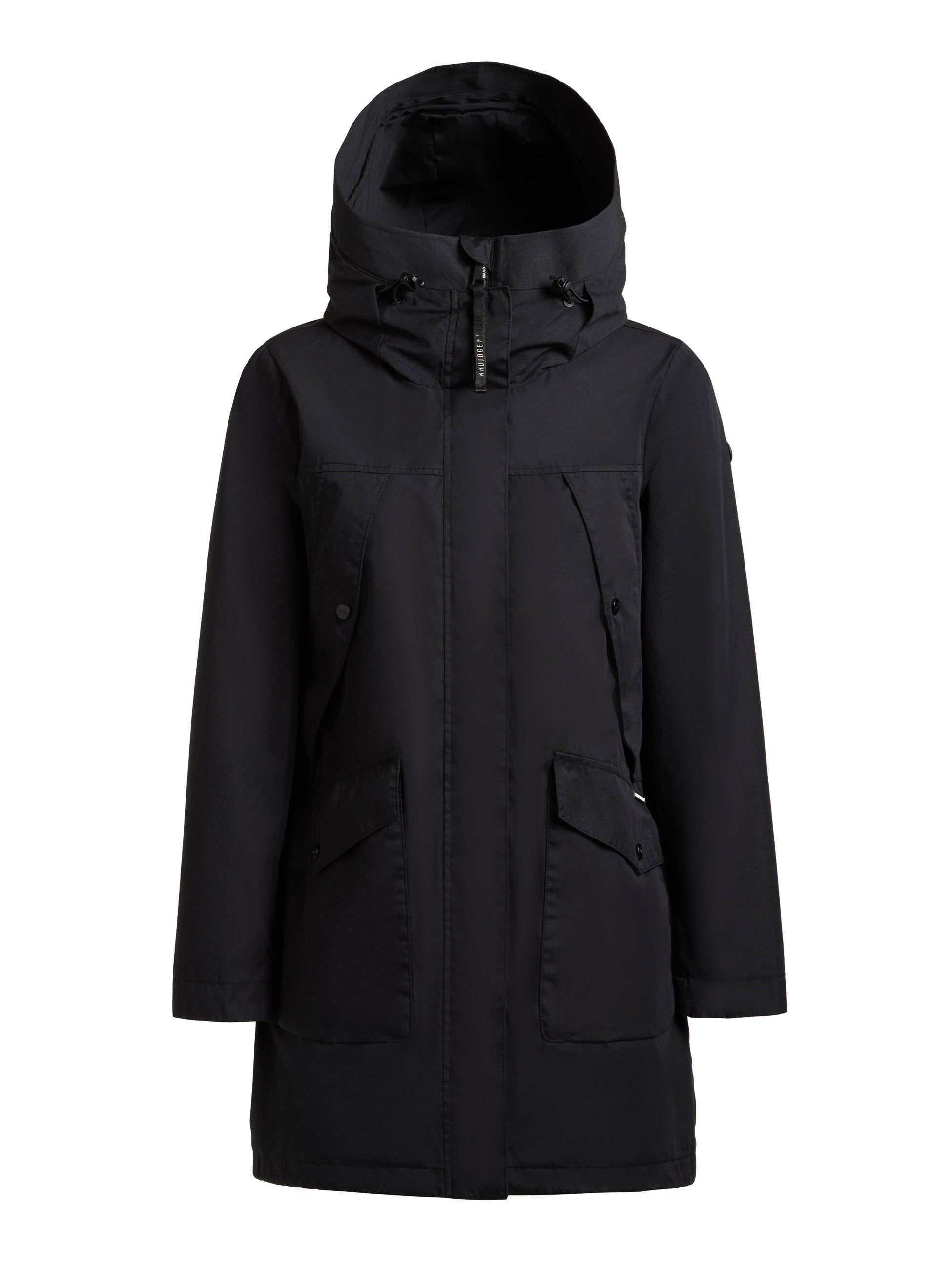 khujo-mantel-agev-black-bergangsparka-aus-baumwoll-mix-regular-fit image 8