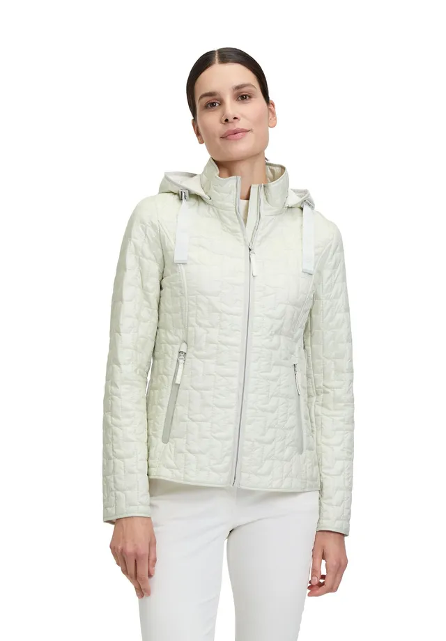 gil-bret-damen-steppjacke-mit-kapuze-hahnentritt-polyamid image 1