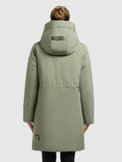 khujo-mantel-wedelia-with-inner-jacket-muted-green-damen-kurzmantel-mit-innenjac image 3