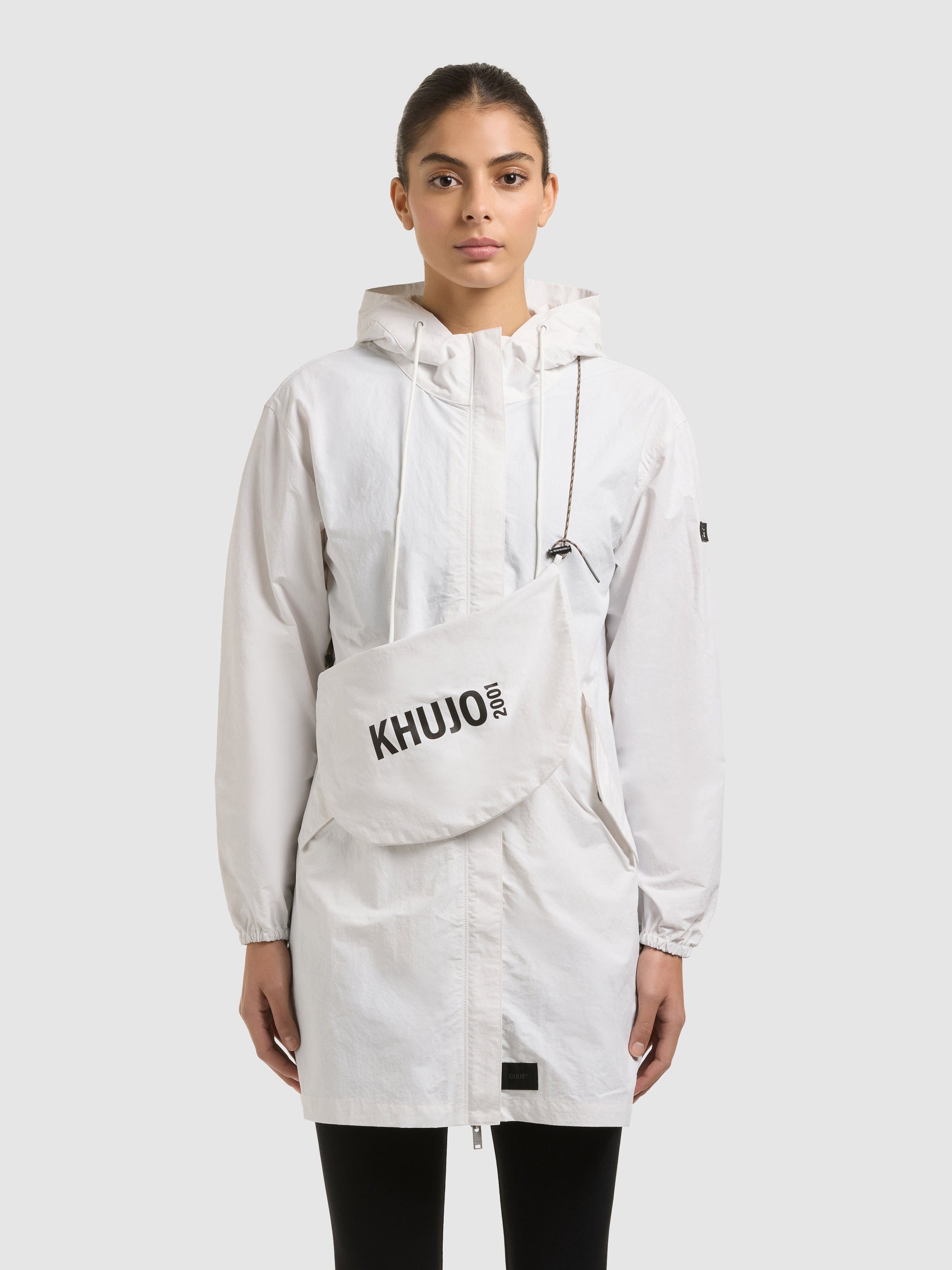 khujo-ameti-damen-jacke-with-bag-off-white-leichter-kurzmantel-mit-tasche image 4