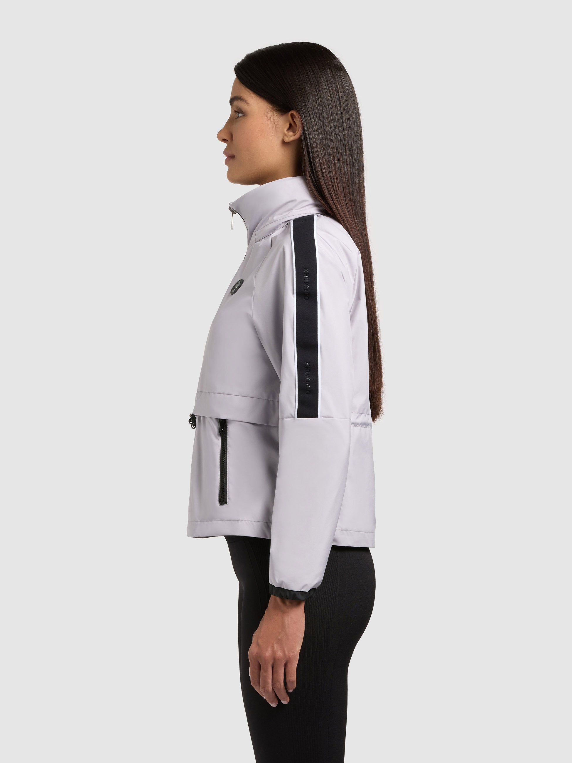 khujo-jacke-olia-damen-windbreaker-summer-lilac-wasserabweisend image 5