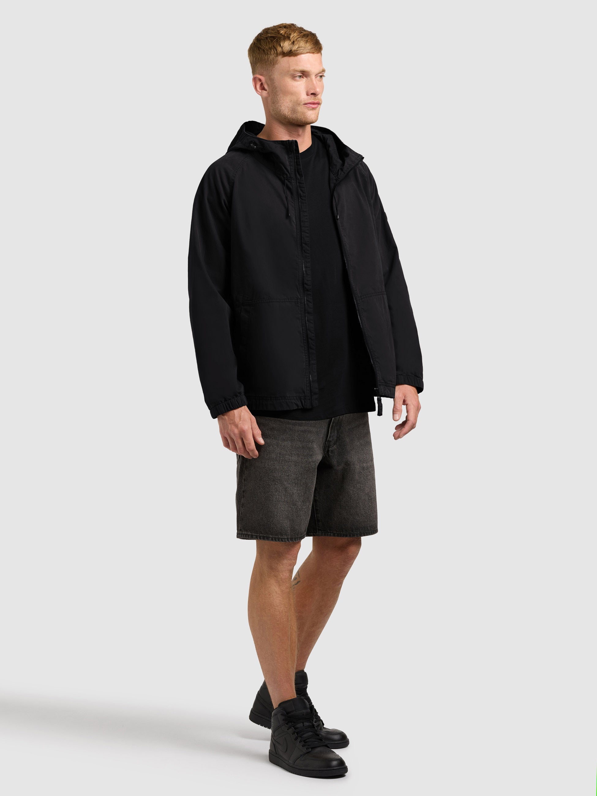 khujo-jacke-weru-black-black-blousonjacke-mit-kapuze image 7