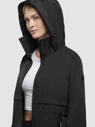 khujo-coat-narin-damen-sommer-parka-leicht-black image 7