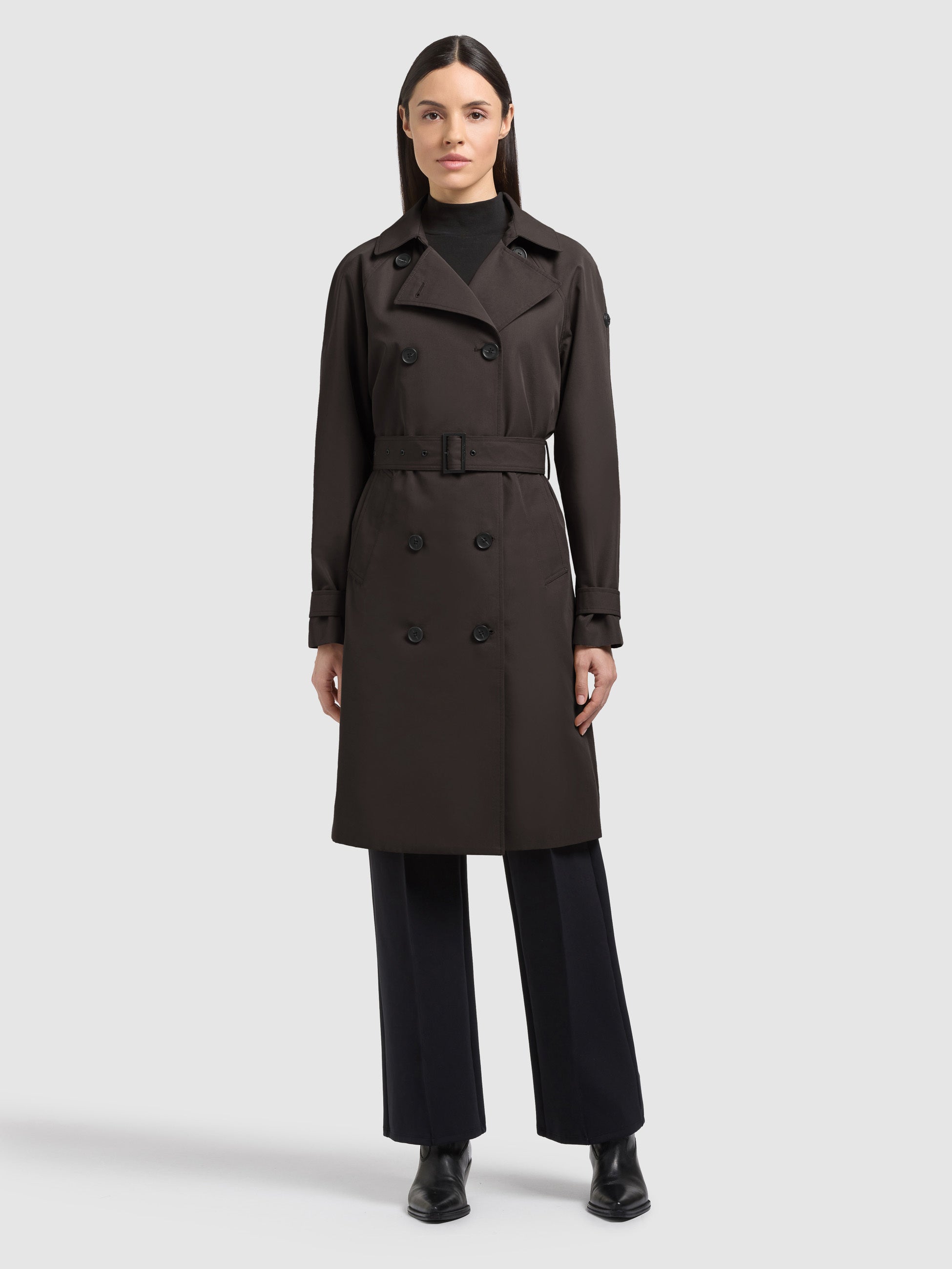 khujo-rula2-damen-trenchcoat-dark-grey-baumwollmix-mit-g-rtel image 7