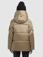 khujo-jacket-isett-sand-damen-steppjacke-gl-nzend-mit-rucksacktr-gern image 3