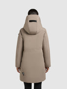 khujo-mantel-diance-greige-wattierter-kurzmantel-slim-fit image 3