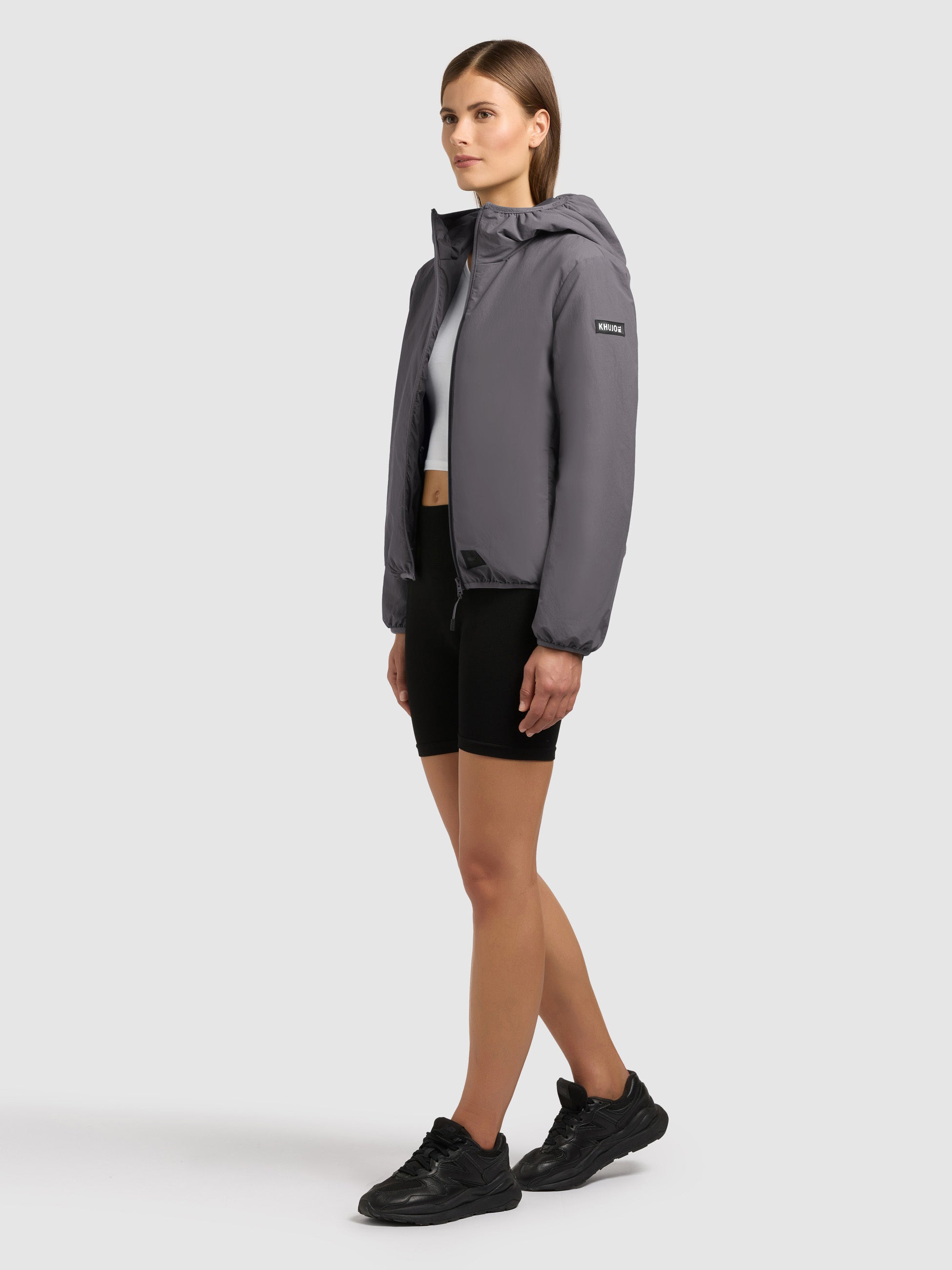 khujo-jacke-shelly2-slate-grey-packable-blouson image 2