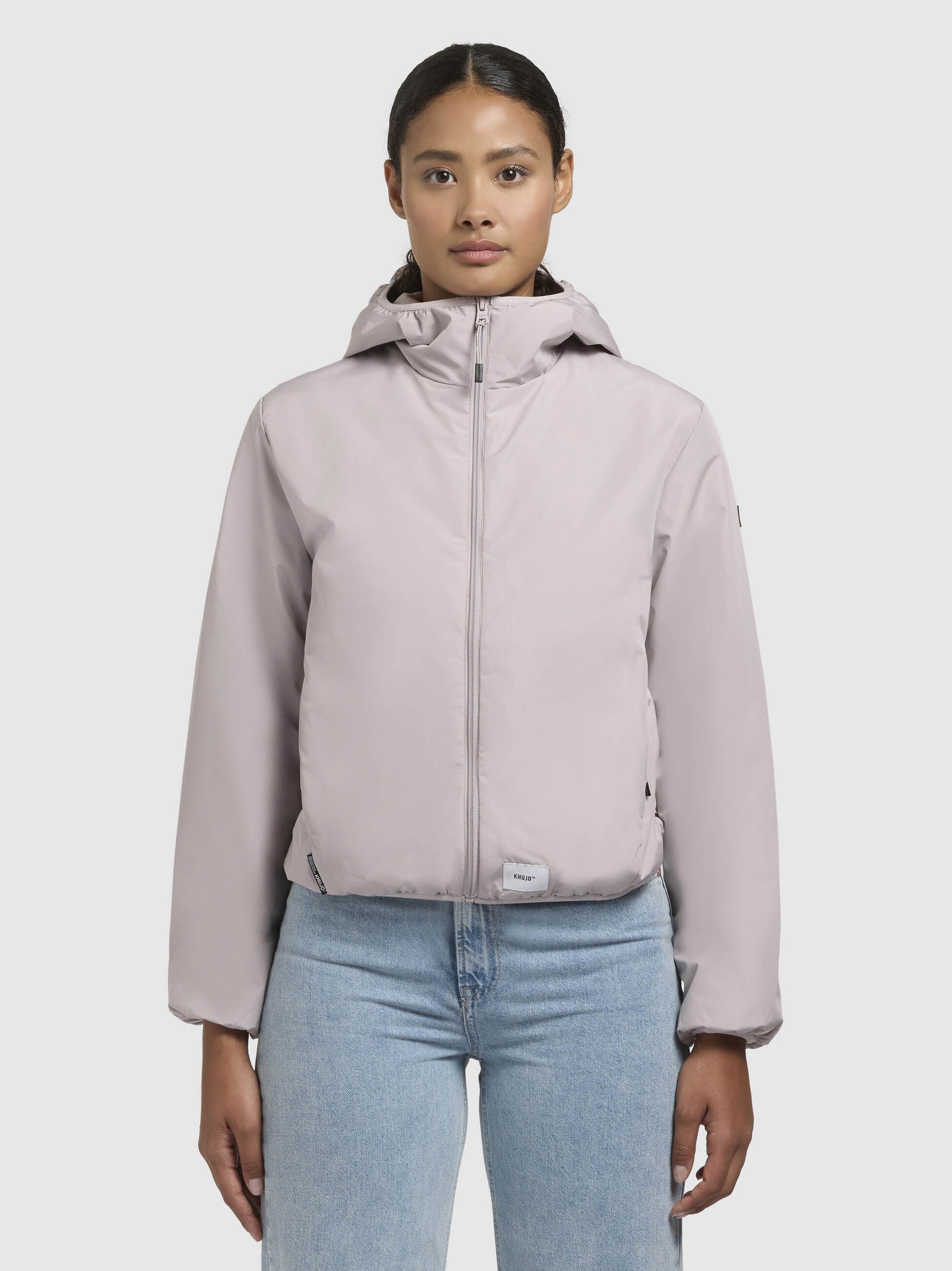 khujo-shelly-with-bag-damen-blouson-jacke-blasslila-superleichte-packable-kapuze image 4