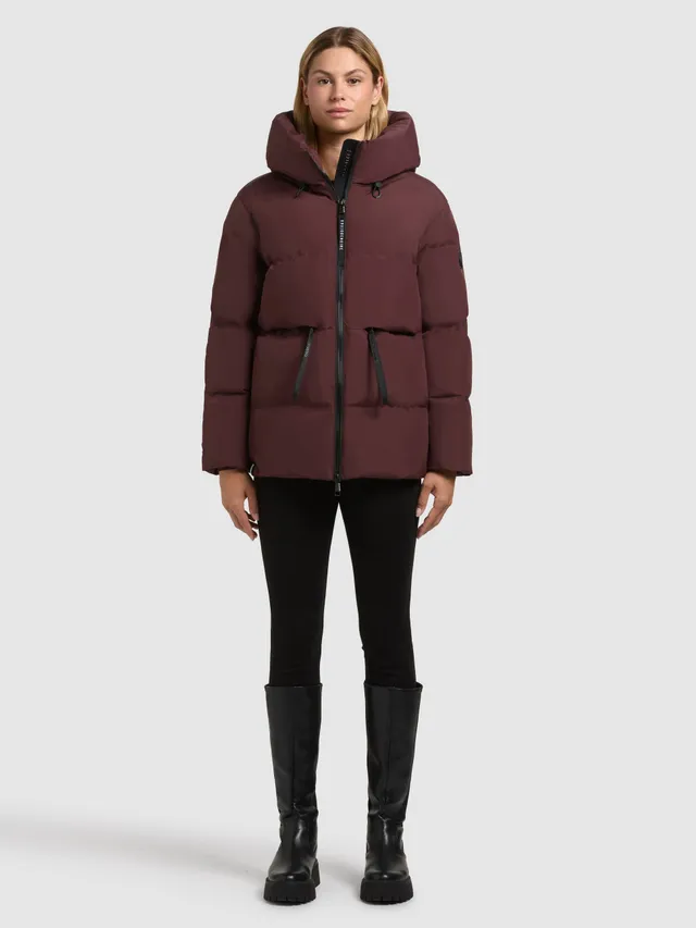 khujo-ellis-damen-steppjacke-moscato-red image 1