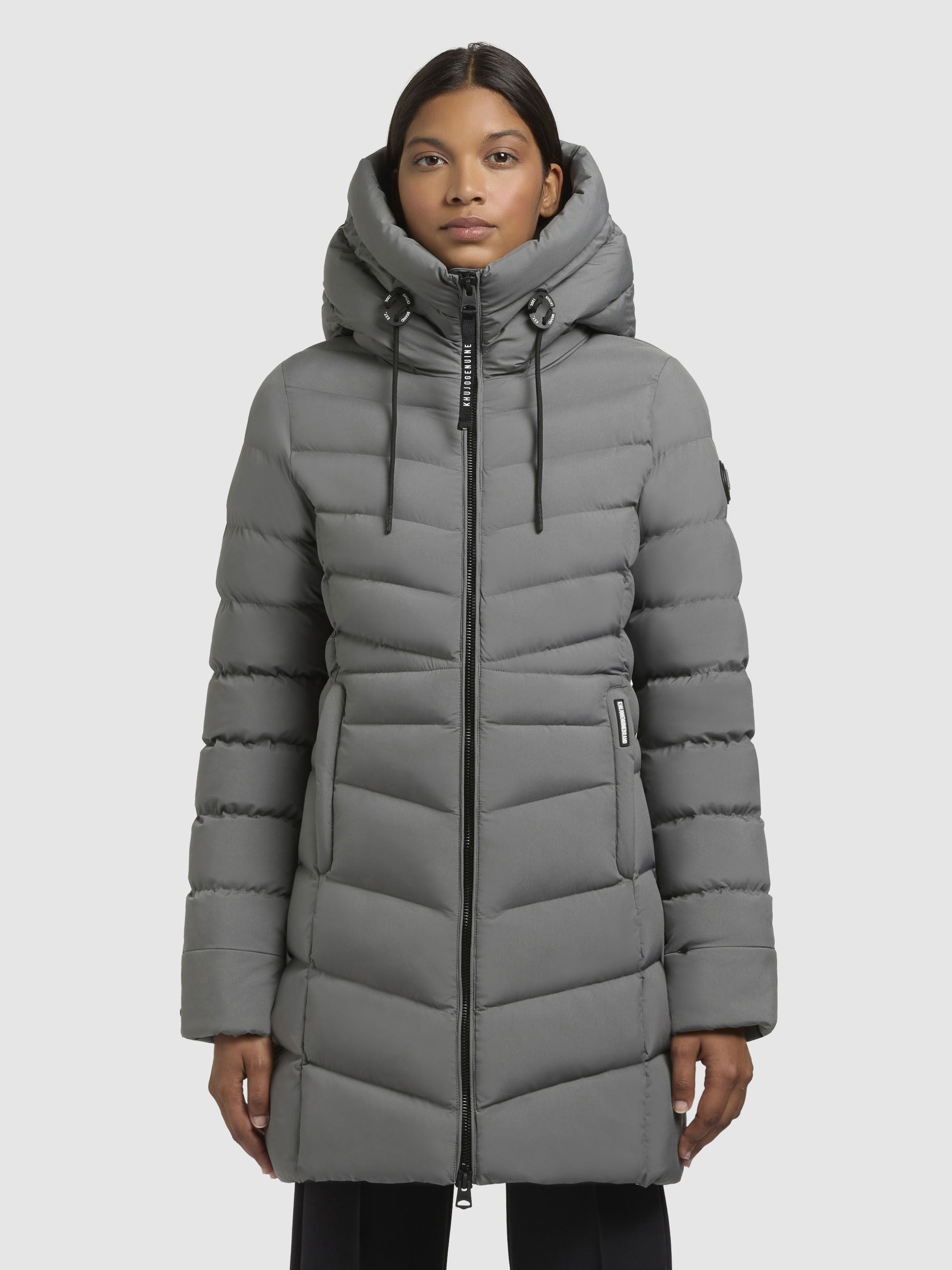 khujo-tuhani4-damen-steppjacke-grau-superleicht-mit-kapuze image 4