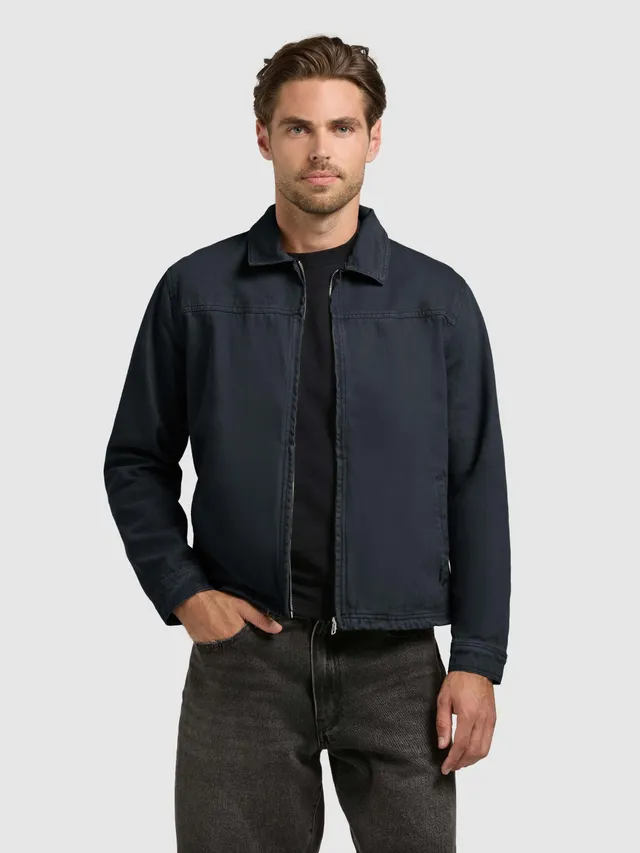 khujo-reilly-damen-jeansjacke-navy-denim-regular-fit image 1