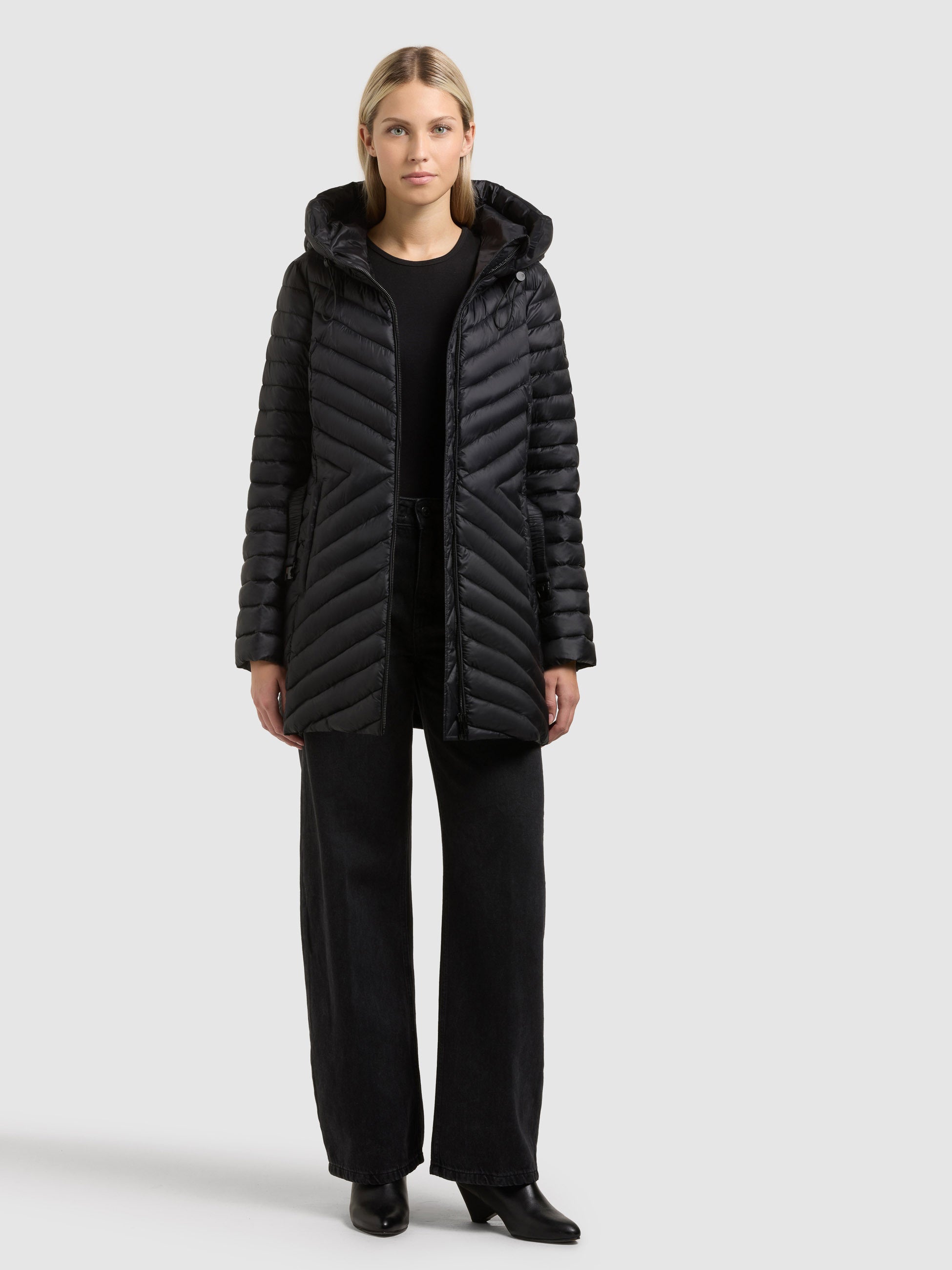 khujo-sola-damen-steppjacke-black-slim-fit-mit-g-rtel image 6