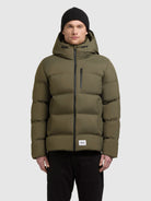 khujo-jacke-silas3-light-moss-green-wattierte-steppjacke-mit-kapuze image 4