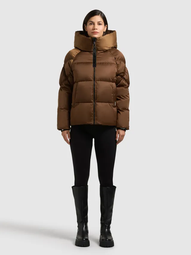 khujo-isett2-damen-steppjacke-copper-brown image 1