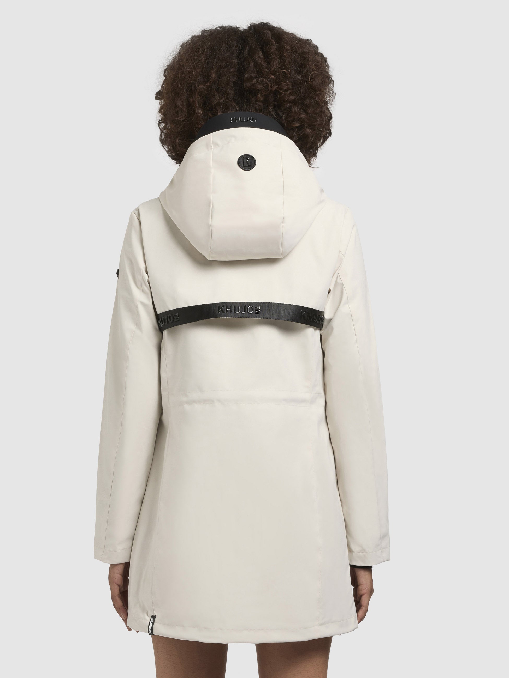khujo-jacke-yoni-naturwei-damen-sommer-regenjacke-wasserabweisend image 3