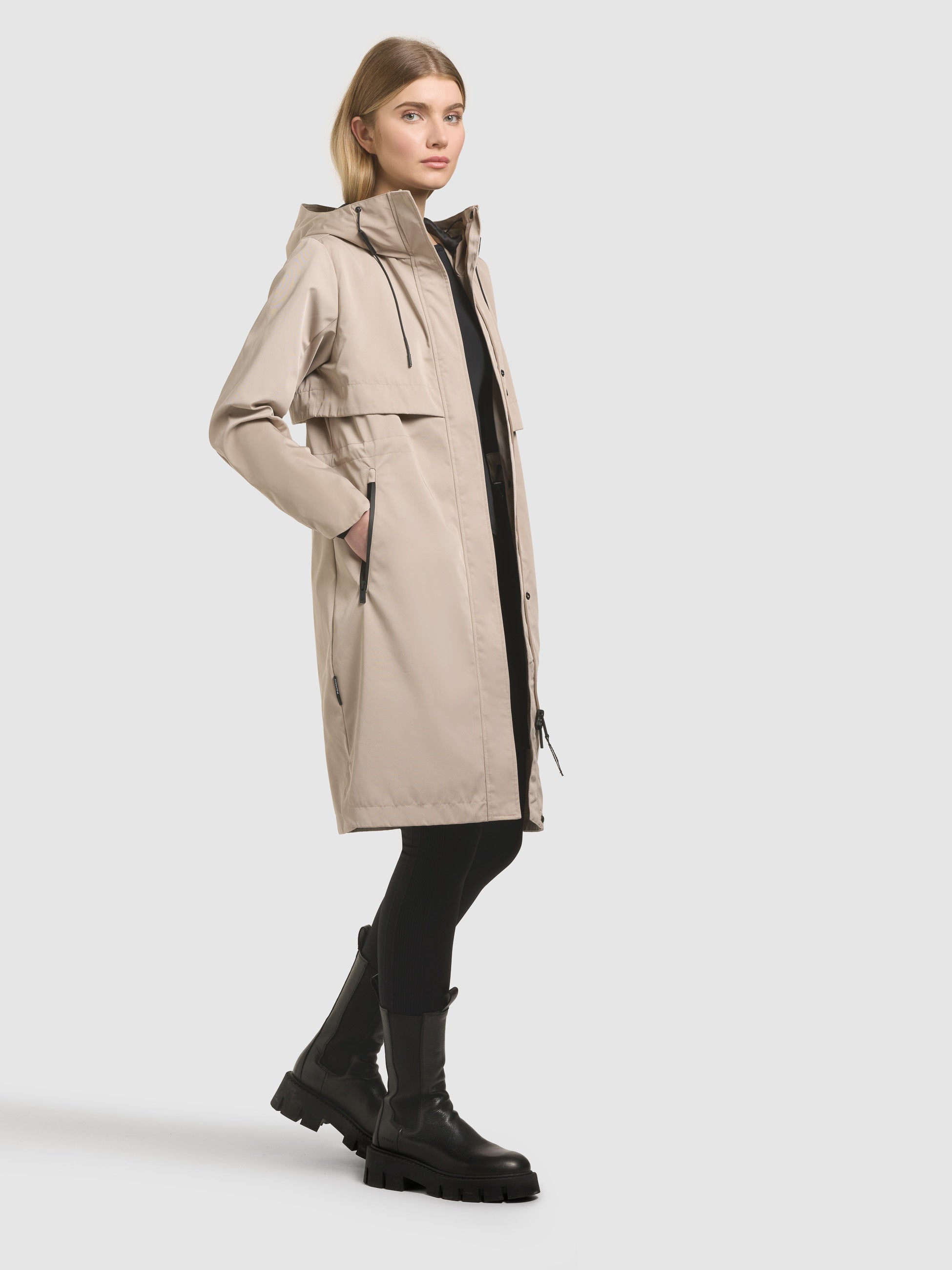 khujo-mantel-manao2-latte-beige-damen-sommerparka-regular-fit image 6