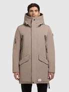 khujo-larc-damen-parka-gray-beige image 4