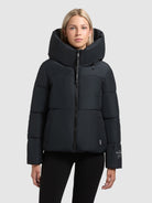 khujo-audrey-matt-damen-winterjacke-port-blue image 4