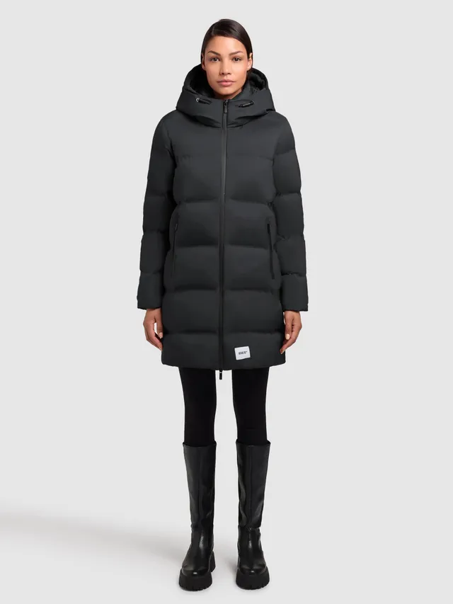 khujo-mantel-dido4-black-damen-steppmantel-regular-fit image 1