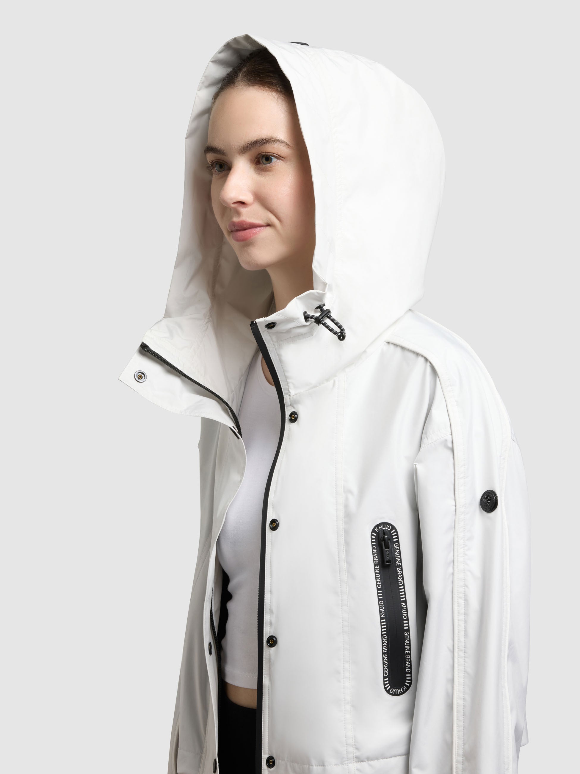 khujo-jacke-amelia-damen-windbreaker-off-white image 8