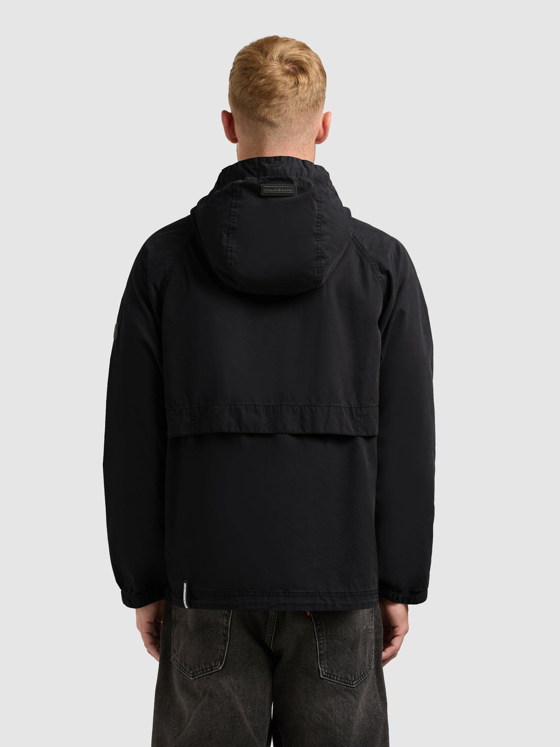 khujo-jacke-weru-black-black-blousonjacke-mit-kapuze image 3