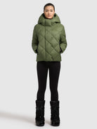 khujo-jacke-lilian-fern-green-damen-steppjacke-h-ftlang-rautenstepp image 6