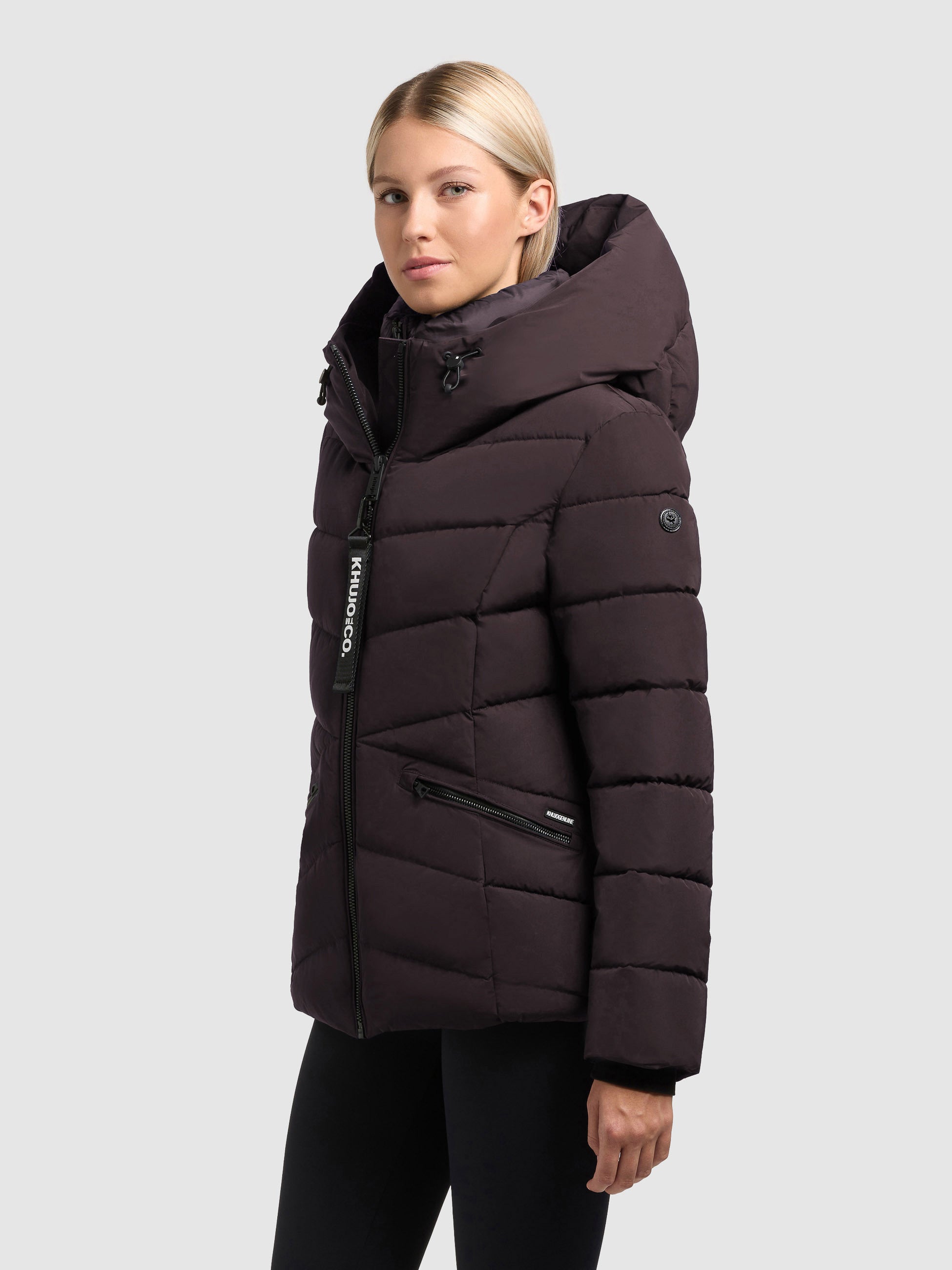 khujo-jacke-hersch-2in1-moody-plum-damen-steppjacke-slim-fit-mit-herausnehmbarem image 5