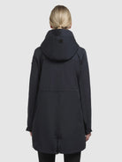 khujo-coat-venga-damen-kurzmantel-dark-blue-baumwollmix image 3