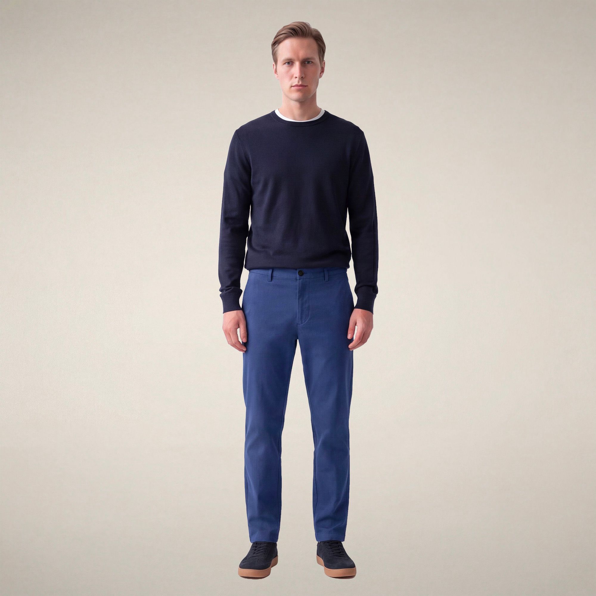 save-the-duck-steve-herren-chino-hose-slim-fit-navyblau-l-32 image 1