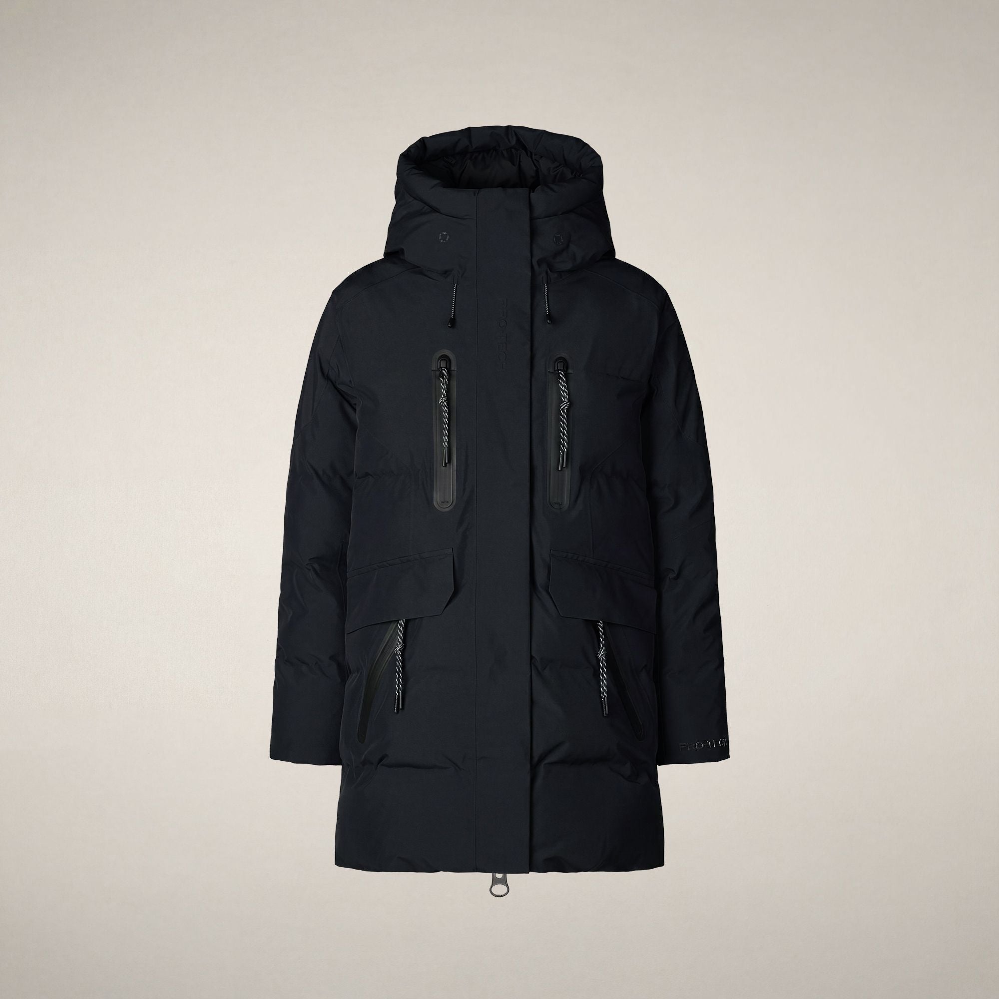 save-the-duck-k2-damen-parka-schwarz image 4