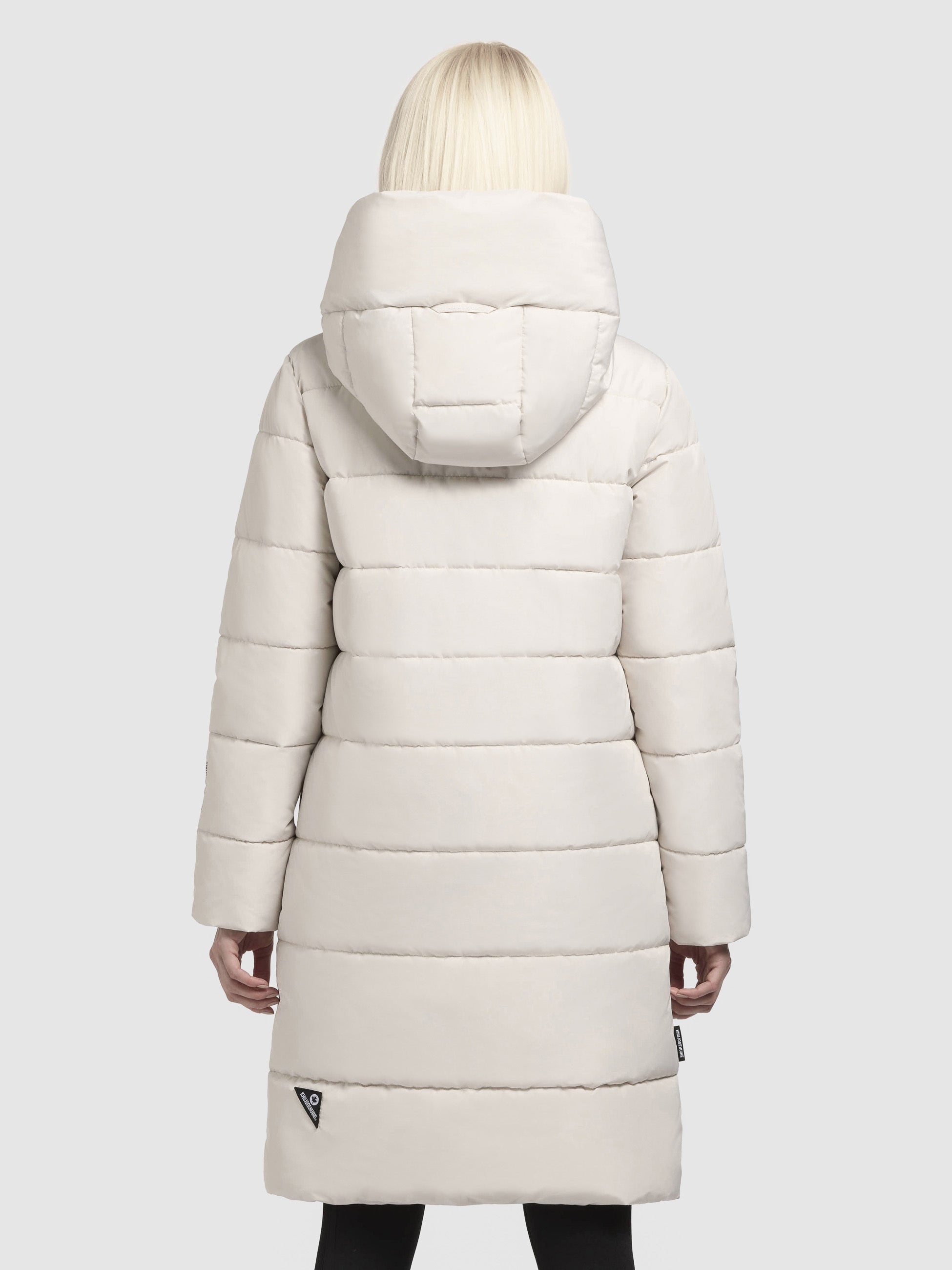 khujo-mantel-jilias5-cremewei-lange-stepp-winterjacke-mit-kapuze image 3